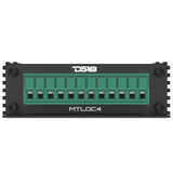 4-Channel High-to-Low Level Line Output Converter with Remote Turn-On - rear view | Silarius