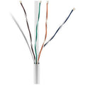 ADI PRO 0E-CAT6PWHP CAT6+ Plenum Cable, 23/4 Solid BC, Unshielded, UTP, CMP/FT6, 1000' (304.8m) Reel in Box, White