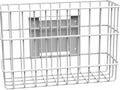 JACO 51-3593 Basket - Wire, 4x8x12, Rear Mount