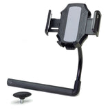 LEVO Phone Holder Exclusively for LEVO Laptop Workstation Stands - BLACK - rear view | Silarius