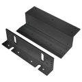Seco-Larm E-941S-1K2B/ZQ Black Z-Bracket for 1,200-lb Electromagnetic Locks