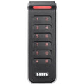 HID 40KNKS-00-0001SA Signo 40K Pigtail Keypad Reader with Standard Profile, Mobile Enabled, MOB0006, Wiegand, 4-Bit Message, No Parity, Facility Code 0, Red LED, Flashing Green, Black with Silver