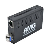 AMG Systems AMG210M-1F-1SM1A Mini Media Converter 100Mb Ethernet to Multimode Fiber, SC Connector, 1-Fiber, AC Power