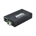 AMG Systems AMG210M-1G-1SM1B 210M Series Mini Ethernet Media Converter, 1-Port 10/100/1000BaseT(x) RJ45, 1-Port 1000BaseFx Multimode, 1-Fiber, 1550nm, LC Connector, 1Km