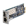 AMG Systems AMG260B-1G-1S Series Industrial Blade Media Converter Card, 1 x 10/100/1000Base-T(x) RJ45 Port, 1 x 100/1000Base-Fx SFP Port, Blade Rack Power Input