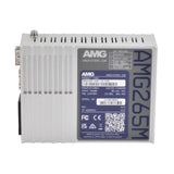 AMG Systems AMG265M-1FAT-1S-P30 Series Industrial Mini PoE Media Converter, 1 x 10/100Base-T(x) RJ45 Port, 1 x 100/1000Base-Fx SFP Port, Integrated 30W PSU