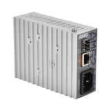 AMG Systems AMG265M-1GAT-1S-P30 Series Industrial Multirate Mini PoE Media Converter, 1 x 10/100/1000Base-T(x) RJ45 Port, 1 x 100/1000Base-Fx SFP Port, Integrated 30W PSU