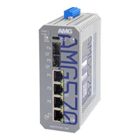 AMG Systems AMG570-4G-2S-KS1 Series Layer 2+ Managed Industrial Ethernet Switch 4TX + 2SFP Kit SM