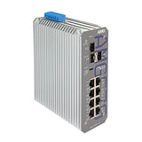 AMG Systems AMG570-8GAT-3S-P90-LV Series Industrial 11-Port Managed Switch, 8 x 10/100/1000Base-T(x) RJ45 Ports, 3 x 100/1000/2.5G Base-FX SFP Ports