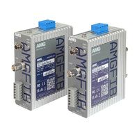 AMG Systems AMGFIB-1VR-3CC-M1B-D Series Dual 1-Channel CVI / TVI / AHD / CVBS Video Receiver, 3-Contact Closure, Multimode 2Km, 1-Fiber per Channel, B-Side