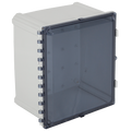 STI EP201608-T EnviroArmour Waterproof Polycarbonate NEMA Enclosure, 20"H 16"W 8"D, Tinted
