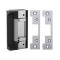 HES 5000C-LBM Electric Strike with Latchbolt Monitor, Low Profile, 12/24VDC, 0.24/0.12A, 1/16" Depth, with 501/501A Faceplate