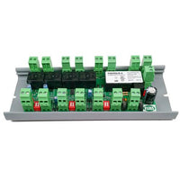 Functional Devices RIBMNLB-6 AHU Fan Safety Alarm and General Purpose Logic Circuit, 24VAC/DC Power Input, (6) Alarm Inputs with N/C Outputs, 2.75” Track Mount