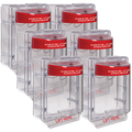 STI 1130CP6 Stopper II with Horn and Clear Spacer, Fire Label, 6-Pack