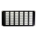 Secutron RAX-1048TZDS Main Annunciator Chassis