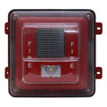 Secutron ENCL-SPPS-WP Enclosure for Weather Protected SPPS Series, Red