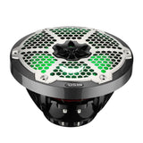8' Marine 2-Way Hybrid Speaker with RGB LED, Compression Driver and Neodymium Magnet | 350W RMS 4... - detail view | Silarius