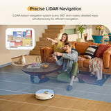 Roborock Q7 M5 Robot Vacuum and Mop with 10,000 Pa Power Suction (Upgraded from Q7 Max) - detail view | Silarius