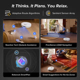 Roborock QV 35A Robot Vacuum with Multifunctional Dock (Upgraded from Qrevo S) - detail view | Silarius