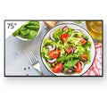 Sony Pro FW75BZ35L 75" BRAVIA Enhanced 4K HDR Professional Display, 32GB Storage, High Brightness