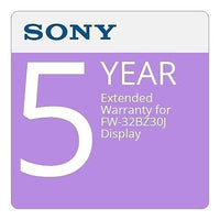 Sony Pro SPS32BZ30JEW5 Extended Warranty Service Plan for Sony FW-32BZ30J 32" BRAVIA Professional Display