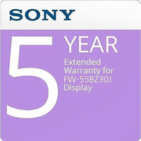 Sony Pro SPS55BZ30JEW5 Extended Warranty Service Plan for Sony FW-55BZ30J 55" BRAVIA Professional Display