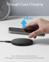 Anker 313 Wireless Charger (Pad) - detail view | Silarius