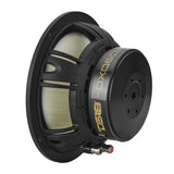 DXQ 6.5" 3-Way Component Speaker Set with Yellow Straw + Composite Foam Cone | 150W RMS 4-Ohm