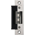 RCI 7114 7 Series Centerline Electric Strike, Fail Secure, 12VDC, 1-1/4"W x 4-7/8"H, Brushed Stainless Steel