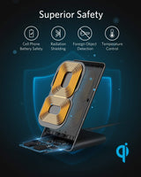 Anker 313 Wireless Charger (Stand) - detail view | Silarius