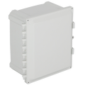 STI EP121007-O EnviroArmour Waterproof Polycarbonate NEMA Enclosure, 12"H 10"W 7"D, Opaque