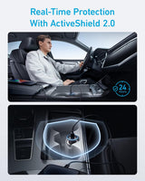 Anker 323 Car Charger (52.5W) - detail view | Silarius