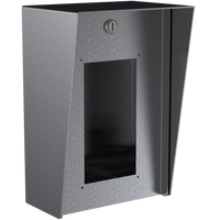 Pedestal Pro 812HOU-AIPH-01-304 8"x12" Stainless Steel Housing, Aiphone AX-DVF