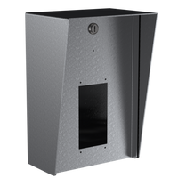Pedestal Pro 812HOU-AKUV-01-304 8" x 12" Portrait Stainless Housing fits Akuvox X912 Video Intercom