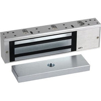 RCI 8310 MultiMag Electromagnetic Lock with Security Condition Sensor, Single Magnet, Brushed Anodized Aluminum