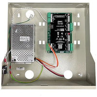 Comelit 909037154 512DCi Series 2-Door Access Controller in 13" 13" Metal Cabinet with Lock, Prewired