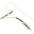Countryman E6DW5L2SR E6 Directional Earset Microphone, Light Beige, 2mm Cable, Connector Code SR