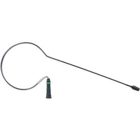 Countryman E6DW7B2SL E6 Directional Earset Microphone, Black, 2mm Cable, Connector Code SL