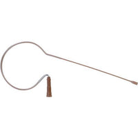 Countryman E6OW6C2AX E6 Omnidirectional Earset Microphone, Cocoa, 2mm Cable, Connector Code AX