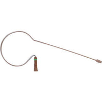 Countryman E6OW6C2SL E6 Omnidirectional Earset Microphone, Cocoa, 2mm Cable, Connector Code SL