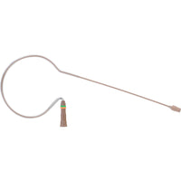 Countryman E6XDW6T2AX E6X Directional Earset Microphone, Tan, 2mm Cable, Connector Code AX
