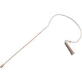 Countryman E6XOW5T1SL E6X Omnidirectional Earset Microphone, Tan, 1mm Cable, Connector Code SL