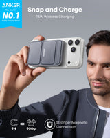Anker 622 Magnetic Battery (MagGo) - detail view | Silarius