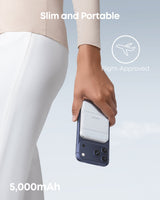 Anker 622 Magnetic Battery (MagGo) - rear view | Silarius
