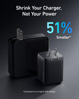 Anker Prime 67W GaN Wall Charger (3 Ports) - detail view | Silarius