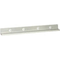 RCI AB-710 Surface Single MiniMag Series Angle Bracket for 8371, 1"H x 1"W x 9-3/8"L, Brushed Anodized Aluminum