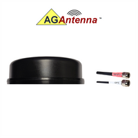 AG Antenna AG46-AB-WG AG46 Low Profile Series Mobility 2-Lead WiFi Dual Band / GPS GNSS - Adhesive Mount Antenna w/15ft