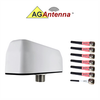 AG Antenna AG97-BW-6WG AG97 Low Profile Series Mobility 7-Lead Multi-MIMO 6 x WiFi Dual Band / GPS GNSS - Bolt Mount Ant