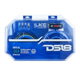 0-GA Amplifier Installation Wiring Kit - Blue - detail view | Silarius