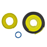 4-GA Amplifier Installation Wiring Kit - Yellow - rear view | Silarius